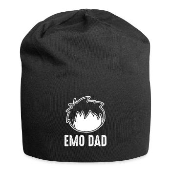 Emo Staff Emo Y2K Emo Goth Gothic Alt Alternative - Jersey Beanie - black - Front