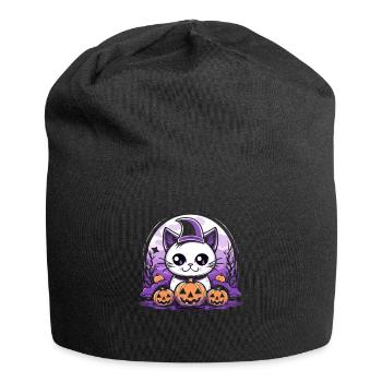 Halloween Decoration Kawaii Stuff Halloween Gift - Jersey Beanie - black - Front