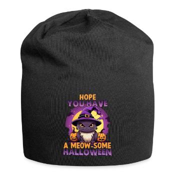 Halloween cats costume for Halloween gift - Jersey Beanie - black - Front