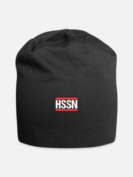 Hesse Hessin Hessen - Jersey-Beanie - Schwarz