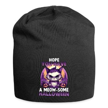 Kawaii Anime Cats Costume Halloween Anime Cats - Jersey Beanie - black - Front