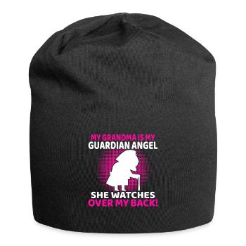 Grandma Gifts - Jersey-Beanie - Schwarz - Vorne
