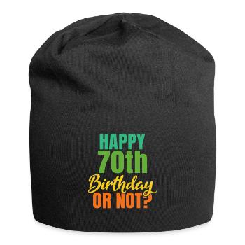 Grandma Gifts - Jersey-Beanie - Schwarz - Vorne