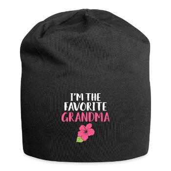 Grandma Gifts - Jersey-Beanie - Schwarz - Vorne