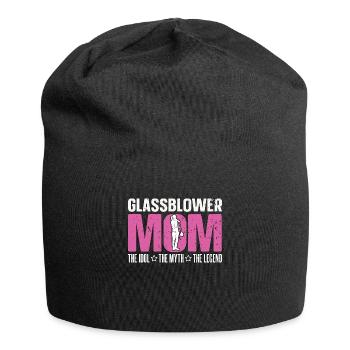 Glassblower Mom The Idol The Myth The Glassblowing - Jersey-Beanie - Schwarz - Vorne