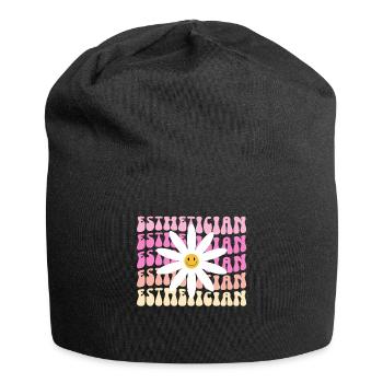Beautician, Skin Care, Skin Therapist - Jersey Beanie - black - Front