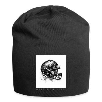 Casque Gridiron Football American Game Touchdown - Bonnet en jersey - noir - Devant