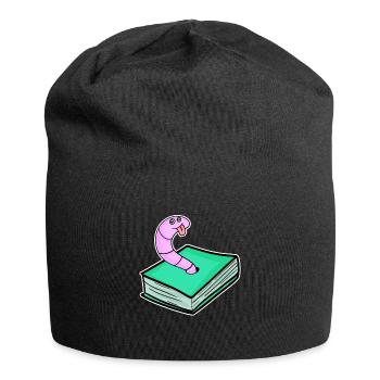 Rat de bibliothèque - Bonnet en jersey - noir - Devant