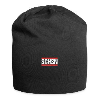 Sachse Sächsin Sachsen - Jersey-Beanie - Schwarz - Vorne