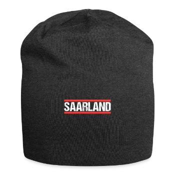Saarländer Saarländerin Saarland - Jersey-Beanie - Anthrazit - Vorne