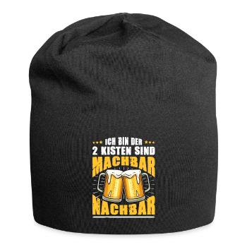 Ich Bin Dieser 2 Kisten Sind Machbar Nachbar Bier - Jersey-Beanie - Schwarz - Vorne