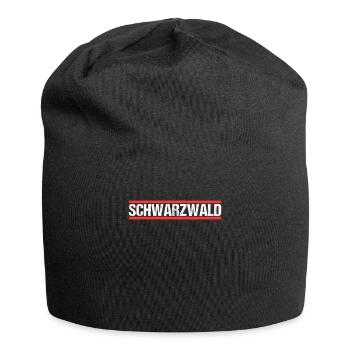 Schwarzwald - Jersey-Beanie - Schwarz - Vorne
