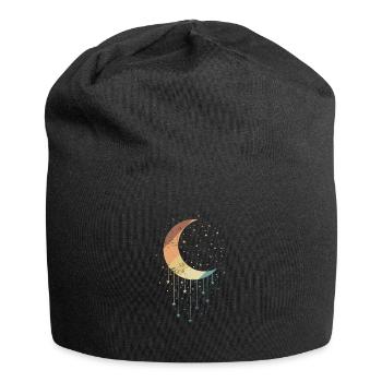 Crescent Astronomy Crater - Jersey Beanie - black - Front
