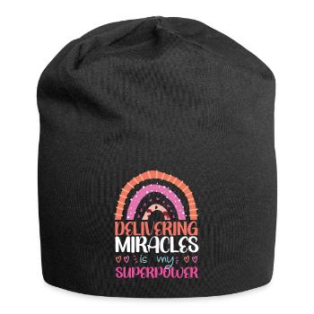 LD Labour And Delivery Nurse - Jersey Beanie - black - Front