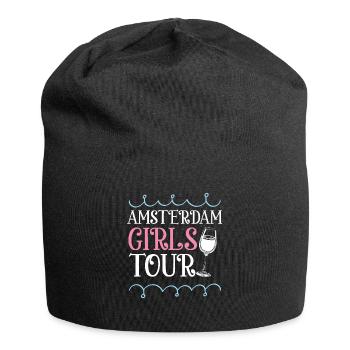 Amsterdam Girls Tour Heart - Bonnet en jersey - noir - Devant