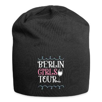 Berlin Girls Tour Herz - Jersey-Beanie - Schwarz - Vorne