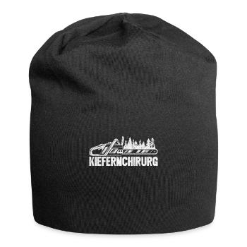 Kiefernchirurg - Jersey-Beanie - Schwarz - Vorne