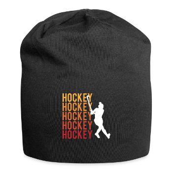 Ice Hockey Passion Power Team Spirit - Jersey Beanie - black - Front