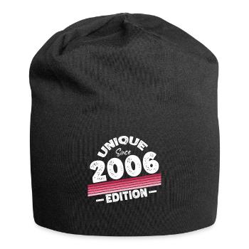 Unique Since 2006 Edition Birthday Vintage 2006 - Jersey Beanie - black - Front