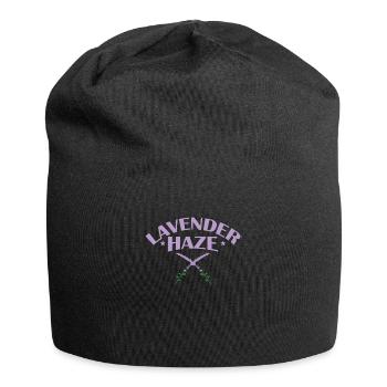 Arôme de jardin de plante Lavender Haze - Bonnet en jersey - noir - Devant