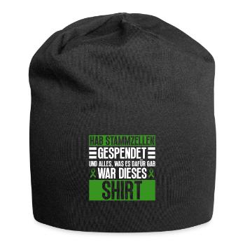 Stem Cells Stem Cell Therapy Stem Cell Donation - Jersey Beanie - black - Front