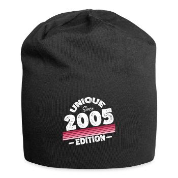 Unique depuis 2005 Edition Anniversaire Millésime 2005 - Bonnet en jersey - noir - Devant
