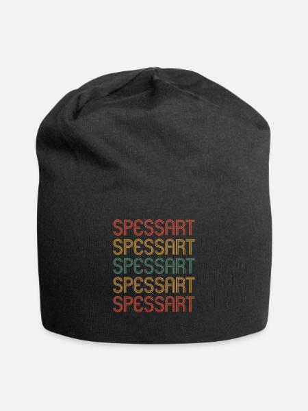 Spessart - Jersey-Beanie - Schwarz