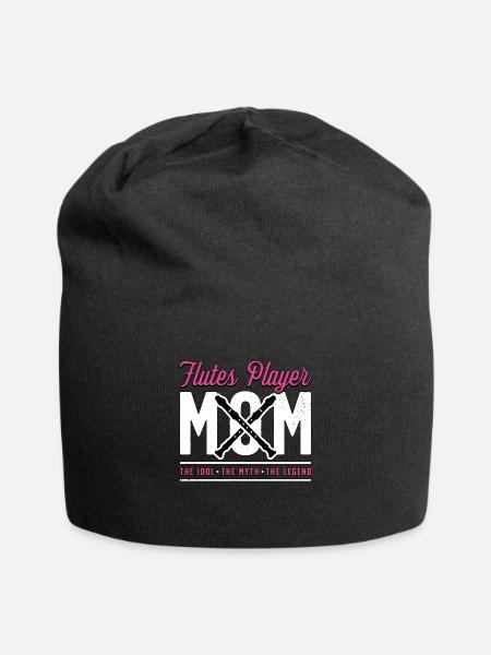 Flutes Player Mom The Idol The Myth Marching Band - Jersey-Beanie - Schwarz