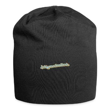 Motorenwärter Abschluss-Geschenk - Jersey-Beanie - Schwarz - Vorne