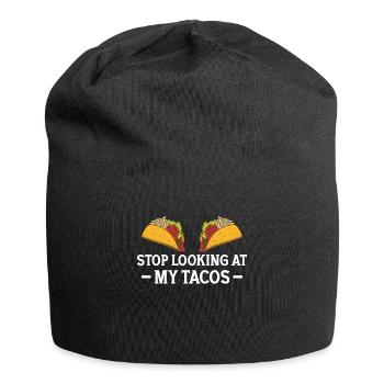 Lustiger Taco Mexikaner Fiesta Cinco De Mayo - Jersey-Beanie - Schwarz - Vorne