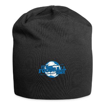 It's Football Time Training or Watch TV - Jersey Beanie - black - Front