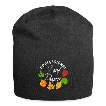 Professional Leaf Peeper Fall Peeping Leaves - Jersey-Beanie - Anthrazit - Vorne