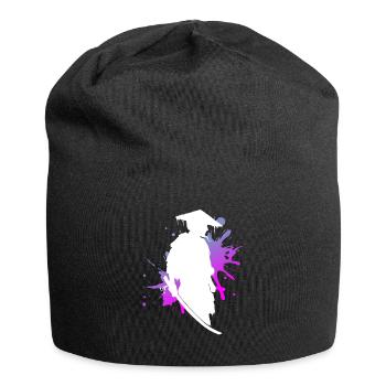 Samurai Krieger Stolz & Ehre Geschenk - Jersey-Beanie - Schwarz - Vorne
