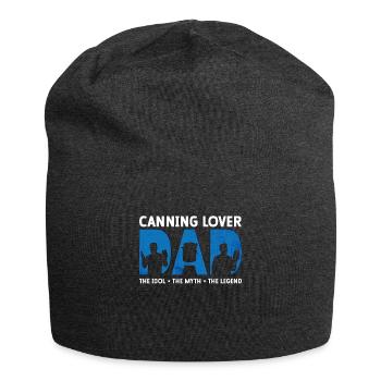 Amant de la conserve Papa L’idole Le mythe Homesteader - Bonnet en jersey - charbon - Devant
