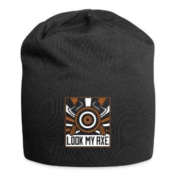 Look My Axe Axe Throwing Competition Game Axe - Jersey-Beanie - Schwarz - Vorne