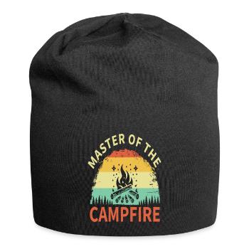 Master of the Campfire - Jersey-Beanie - Schwarz - Vorne