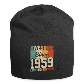 Jubilee vintage 1959 - Jersey Beanie - charcoal grey - Front