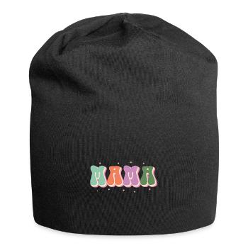 Ich Ging Von Mama Zu Mama, Von Mama Zu Mama - Jersey-Beanie - Schwarz - Vorne