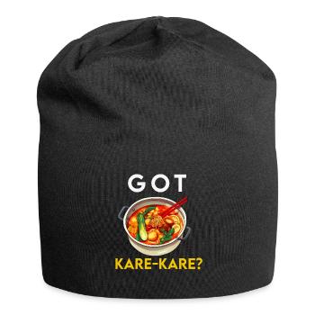 Filipino Philippines Women Men Filipino Food - Jersey Beanie - black - Front