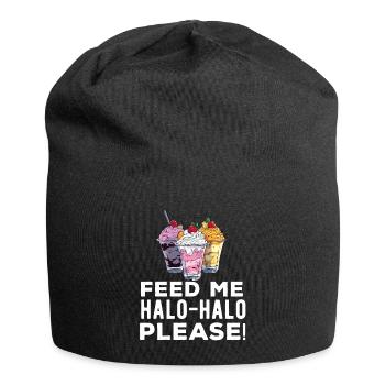 Philippines Philippines Femmes Hommes Cuisine philippine - Bonnet en jersey - noir - Devant