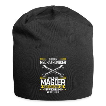 KFZ mein Handwerk beherrsche ich meisterhaf - Jersey-Beanie - Schwarz - Vorne