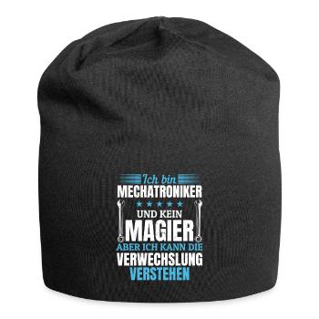 KFZ mein Handwerk beherrsche ich meisterhaf - Jersey-Beanie - Schwarz - Vorne