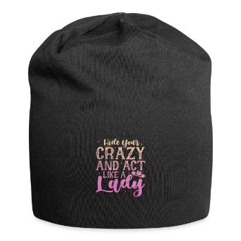 Cowboy - Jersey-Beanie - Schwarz - Vorne