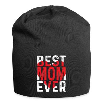 Mom Gift Mother's Day Birthday Mom - Jersey Beanie - black - Front