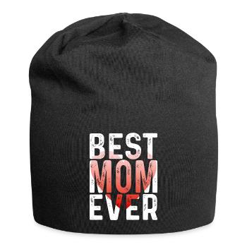 Mom Gift Mother's Day Birthday Mom - Jersey Beanie - black - Front