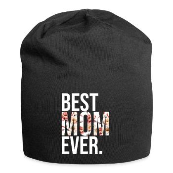 Mom Gift Mother's Day Birthday Mom - Jersey Beanie - black - Front