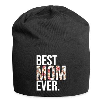 Mom Gift Mother's Day Birthday Mom - Jersey Beanie - black - Front