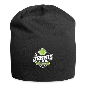 Tennis Legend | Tennis player - Jersey Beanie - black - Front