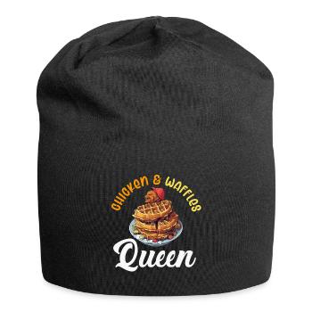 Chicken and Waffles Fried Chicken Wings Lover - Jersey Beanie - black - Front