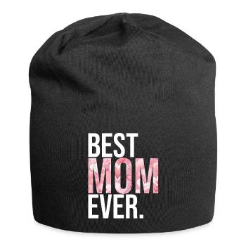 Mom Gift Mother's Day Birthday Mom - Jersey Beanie - black - Front